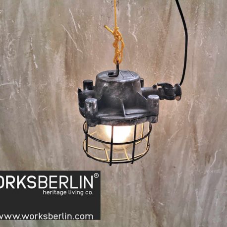 industrielle gitter lampen