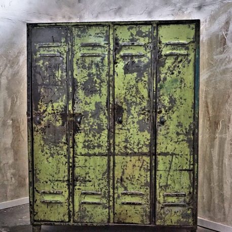 industrial style metal cabinet locker