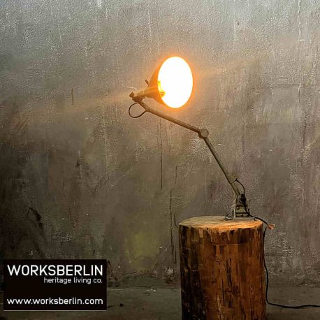 Drehbare Gelenklampe Midgard 121 alt vintage kaufen