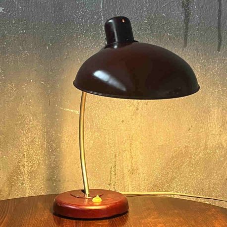 vintage tischlampe helion aus bakelite