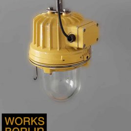 Fabriklampe Bunkerlampe vintage auf worksberlin.com. Fabriklampen online kaufen, volle Garantie, beste Qualität für Eure Projekte.