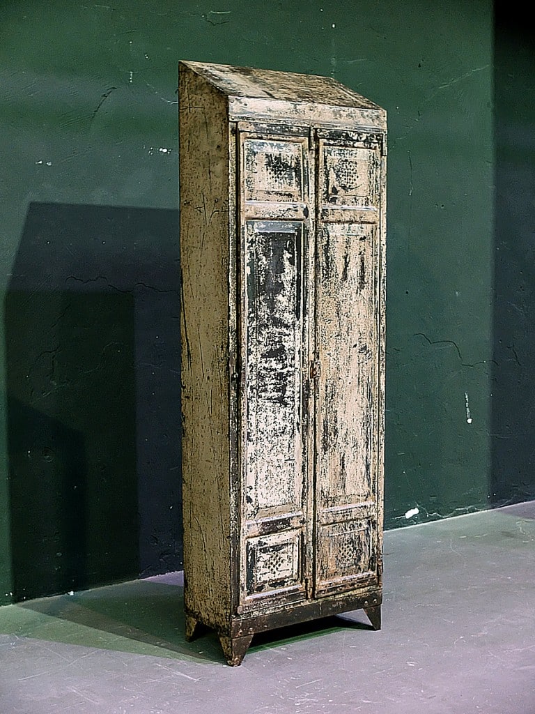 Vintage Spind/ Metallschrank