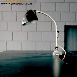 Tischhalterung für alte Werkstatt Schreibtisch Lampe Industrielampe Scherenlampe 