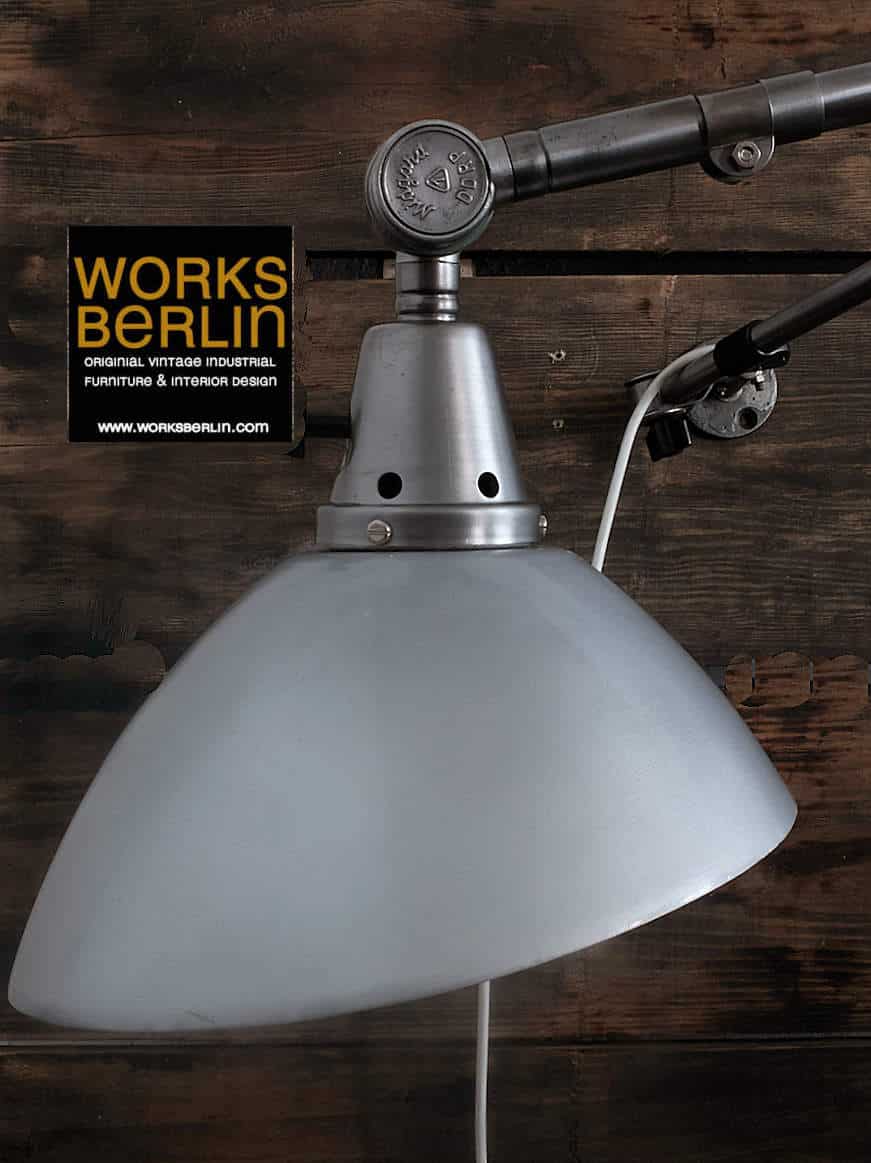 Aktiver Skoleuddannelse Søgemaskine markedsføring Vintage Midgard Lampe - Fabriklampen und Industrielampen worksberlin
