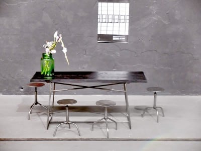 Industrietisch, Fabriktisch, industriemöbel, industriedesign möbel, industrieller Tisch, works berlin industriedesign möbel, industrial furniture