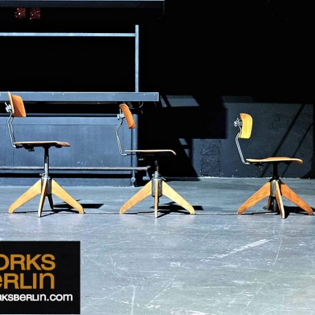 Vintage ROWAC/ BEMEFA Architektenstühle - feinste vintage Industriemöbel & alte Fabriklampen online und in Berlin von worksberlin.com - Innendesign Gastro