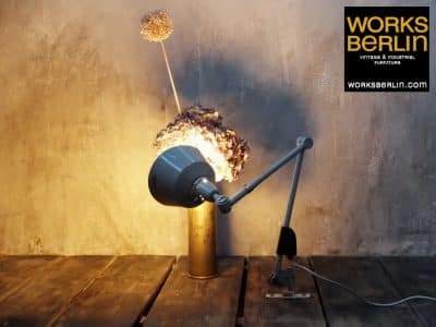 Midgard Lampe, midgard Leuchte, midgard vintage, midgard wandlampe, fabriklampen