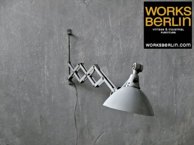 Midgard Scherenleuchte - Entwurf Curt Fischer, 20er Jahre, Vintage Midgard Scherenlampe, Vintage Midgard, Midgard Scherenlampe, Fabriklampen, Industriemöbel, vintage industrial lights, vintage factory lights