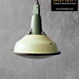 Deckenlampe Fabriklampe restauriert vintage