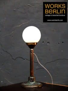 Vintage industrial lighting - vintage table lamp