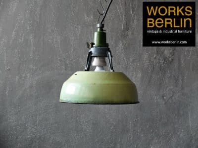 Vintage Industrielampen emailliert online kaufen
