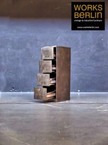 Vintage metall drawer cabinet - industrial furniture at worksberlin.com
