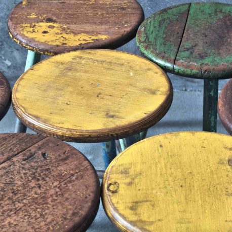 Fabrikhocker/ Industriehocker/ Industrial Hocker