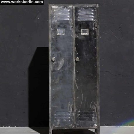 alter industrial metallschrank spind
