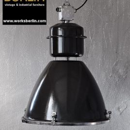 Industrielampe klassisch schwarz vintage