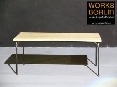 esstisch industrial loft metall holz