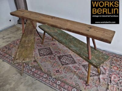 holz sitzen bank industrial style shabby chic vintage