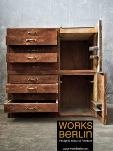 holz schrank kommode ablage shabby chic