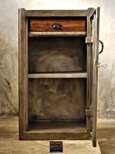 industrial style kommode metall schrank