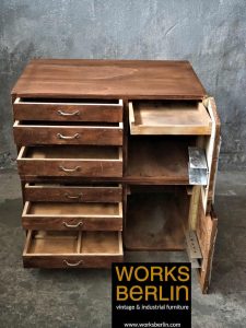 loft style kommode holz