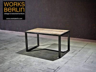 industrial esstisch massiv altes holz