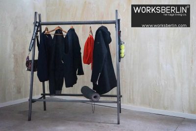 modularer kleiderständer industrial