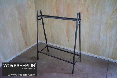 vintage style industrial racks