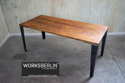 Industrieller Tisch Fabriktisch Industrial Möbel Esstisch von worksberlin