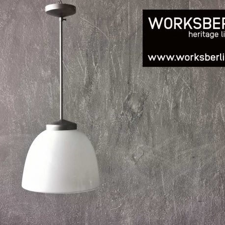 besondere opalglas leuchte art deco bauhaus