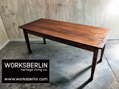 Langer vintage Esstisch aus Vollholz langen alten eichentisch vintage kaufen