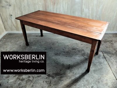 massiver vintage holztisch