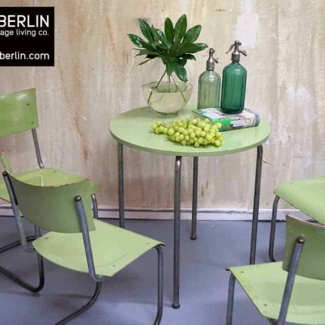 Green Mart Stam Chairs S43 and Table
