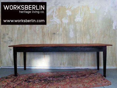 alter tisch vintage holztisch lang gastronomietisch