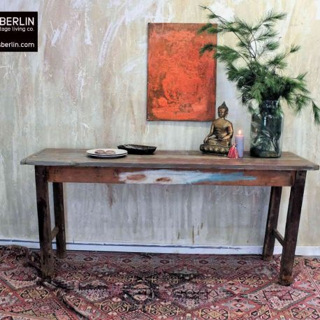 industrial tisch aus holz
