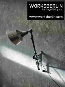 Vintage Scherenlampe von Midgard Kahla
