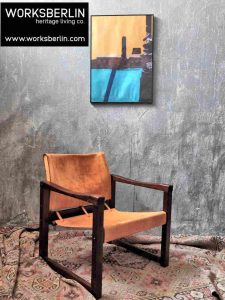 vintage ledersessel karin mobring