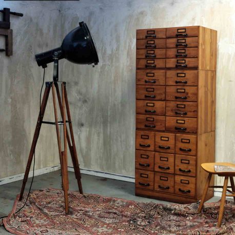 vintage wooden drawer cabinets industrial furniture