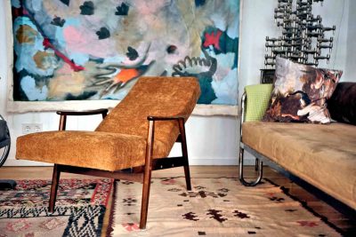 Vintage Lounge Chair verstellbar Fernsehsessel alt_