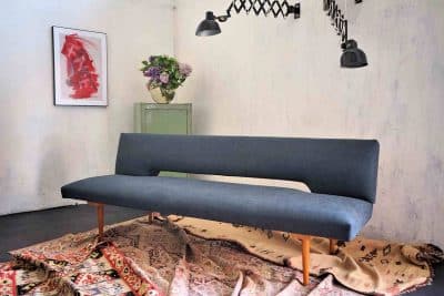 Vintage ausklappbares Daybed von Navratil Online Shop for original vintage Mid Century Modern Daybed