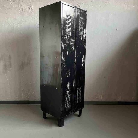 Industrieller Schrank aus Metall 70er
