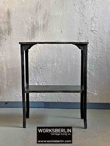 shabby chic beisteltisch aus stahl
