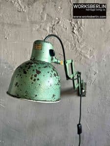 Alte Scherenlampe industrielampen fabriklampen kaufen