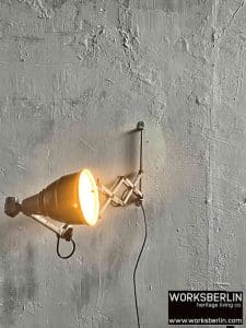 Vintage Scherenlampe von Midgard