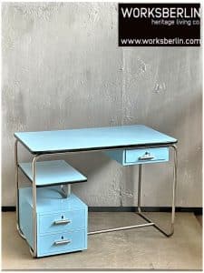 Außergewöhnlicher Schreibtisch Art Deco Bauhaus Stil