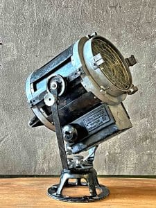 wunderschöner vintage filmscheinwerfer