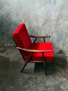 Sessel lounge relax chair 70er Jahre gepolstert