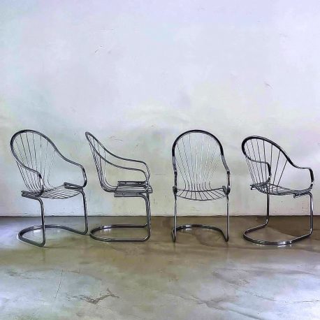 design stühle rinaldi 70er jahre