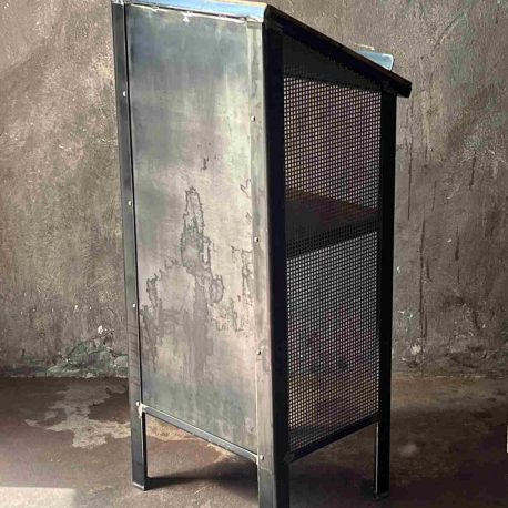 industrial reception desk counter vintage style
