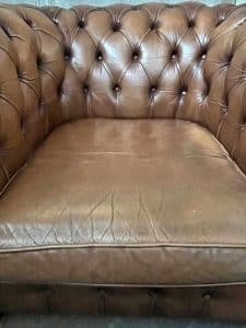 chesterfield ledersessel vintage antik alt patina