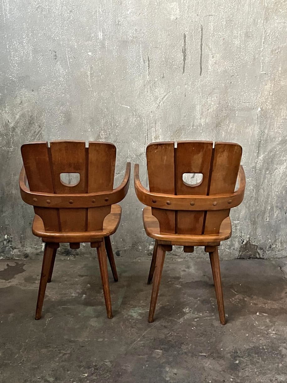 holzstuhl besonders midcenturydesign brutalismus holzstuhl besonders midcenturydesign brutalismus